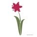 Lily Flower Wall Stencil for Girl or Baby Room Wall Mural (SKU139-istencil)