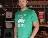Graphic TShirt for men. Camp - Camping inspired - Road sign - SALE