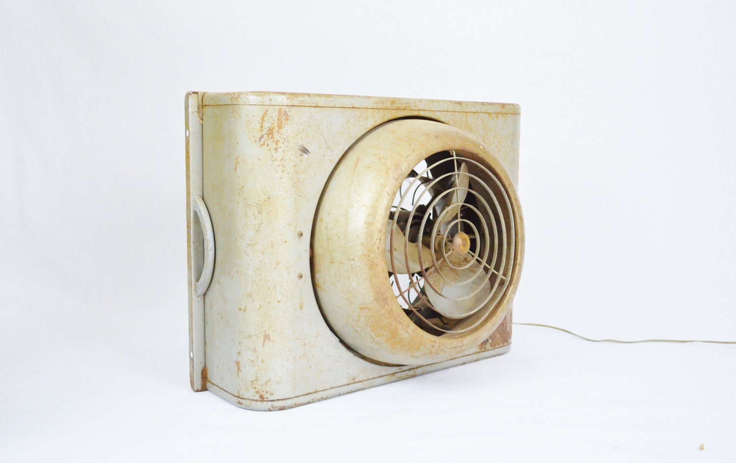 Mid Century Industrial Vornado Turnabout Window Fan