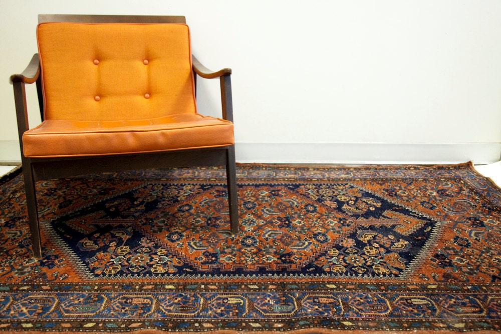 Autumn Colors Tribal Area Rug