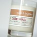 No. 150: CARAMEL APPLES // Natural Soy Candle // 13 oz // Highly Scented
