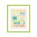 Christian Kids Scripture Wall Art Jeremiah 29:11 8 X 10 with Mat