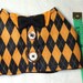 xx-Small Halloween Argyle Dog Vest / Harness