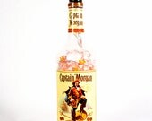 LED Lighted Captain Morgan Lamp 4 Option Captain Morgan Rum Liquor Bottle Lamp
