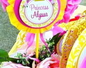 4" Party Bursts - BEAUTY and the BEAST Inspired - Princess Birthday - Shower - Girl Party - Belle - Centerpiece Il_170x135