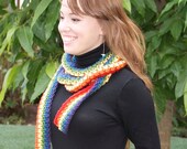 Skinny Rainbow Scarf