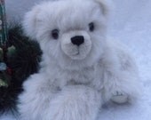 Nome - cream polar bear, jointed artist bear