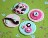 36 Whimsical and Classic Owl Fondant Toppers - Perfect for Birthdays, Weddings, Special Occasions