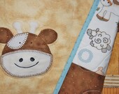 Old MacDonald's Farm, Patchwork Baby Quilt, Gender Neutral