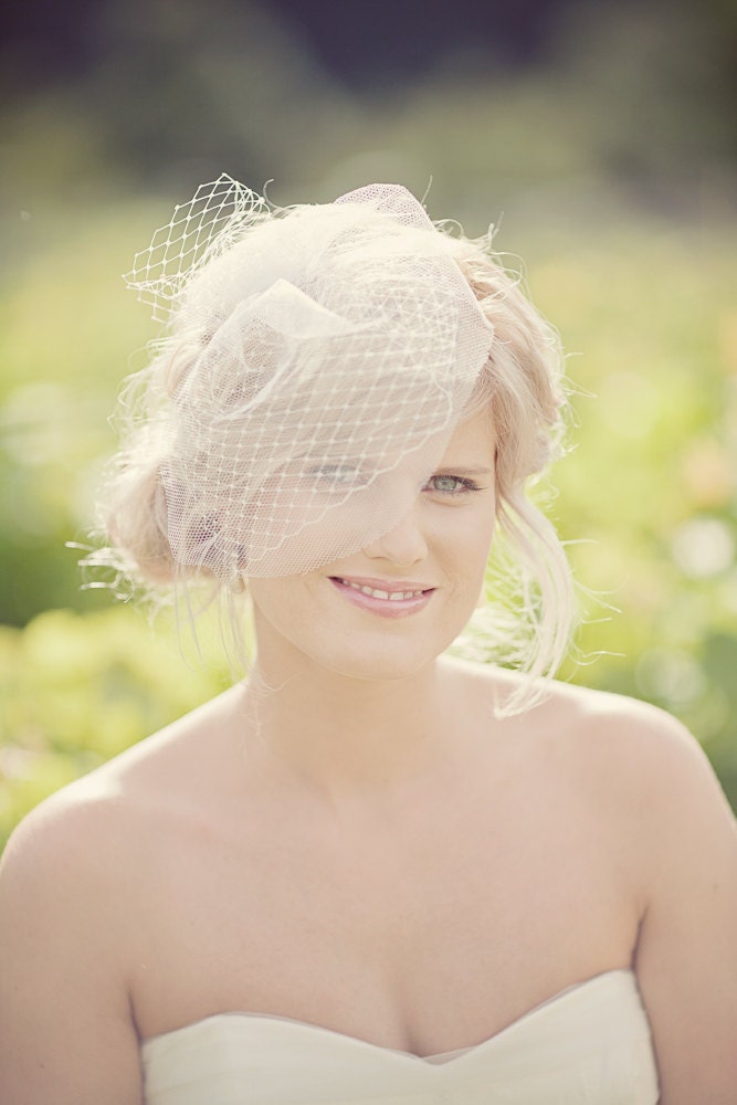 Bethany Blusher veil