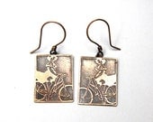 Cycling Chick Earrings