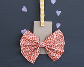 Autumn Orange Bow