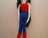 Marceline the Vampire Queen Crochet Amigurumi - Adventure Time - made to order