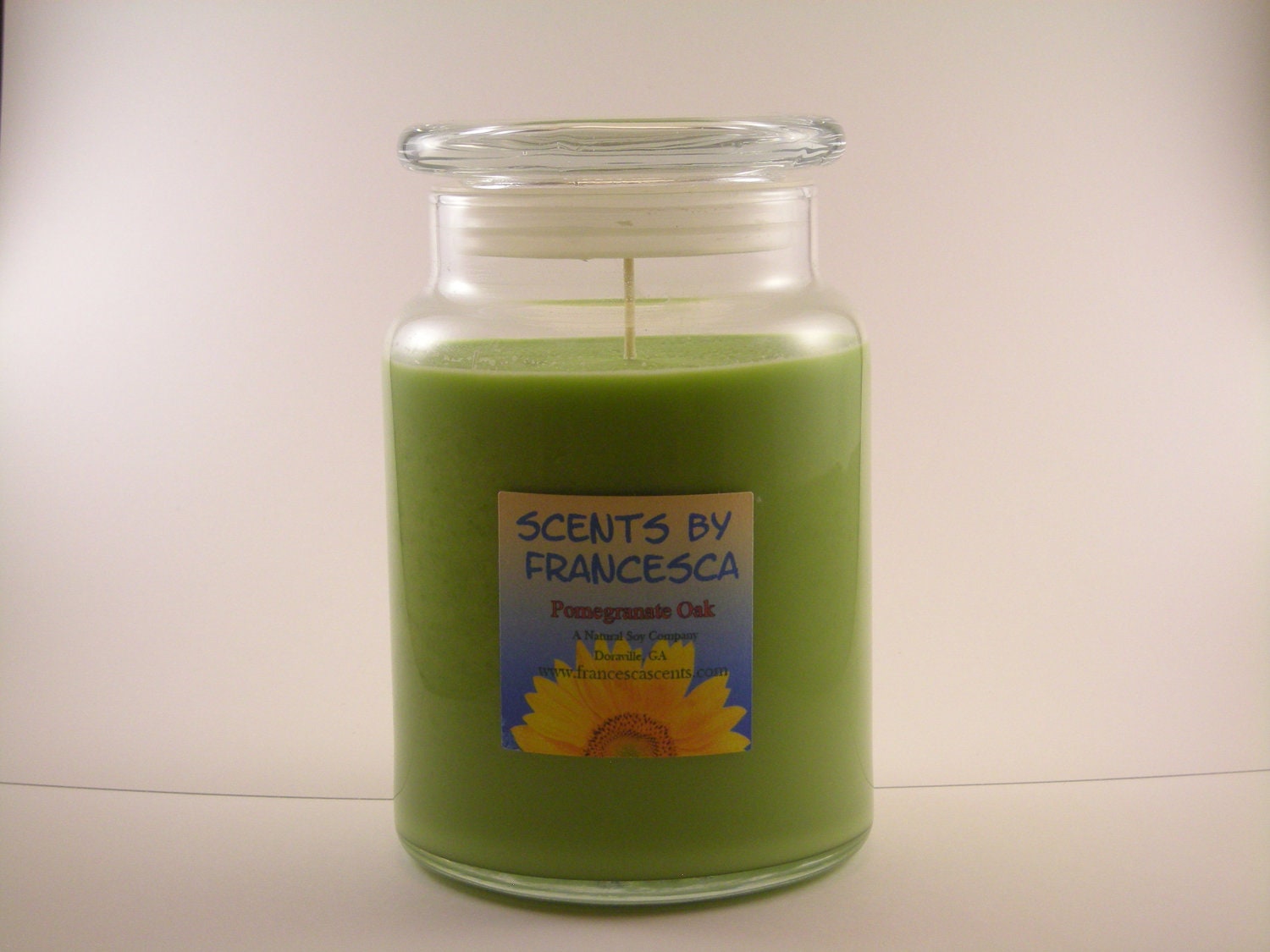 Clean Cotton Homemade Apothecary Jar 26oz Soy Candle