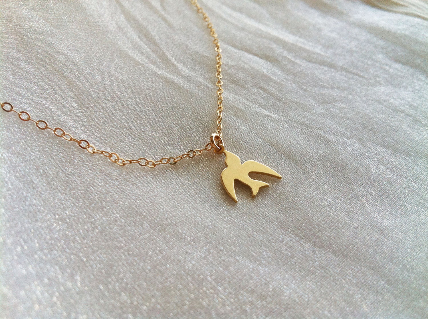 Gold Sparrow Necklace