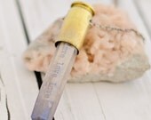 Love Faux Quartz Wand Necklace