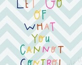 NO WORRIES - typography handwritten art poster, inspirational art, quote art poster, office art, pastel art, happy bright cheerful