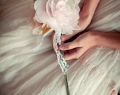 Fabric Flowers Bouquet, Small Fabric Bouquet, Weddings