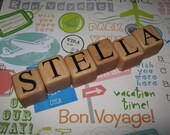 6 Alphabet Blocks Kids Birthday Party Decorations Welcome Baby Shower Gift Big Brother Gift Big Sister Gift Babys First Birthday Keepsake