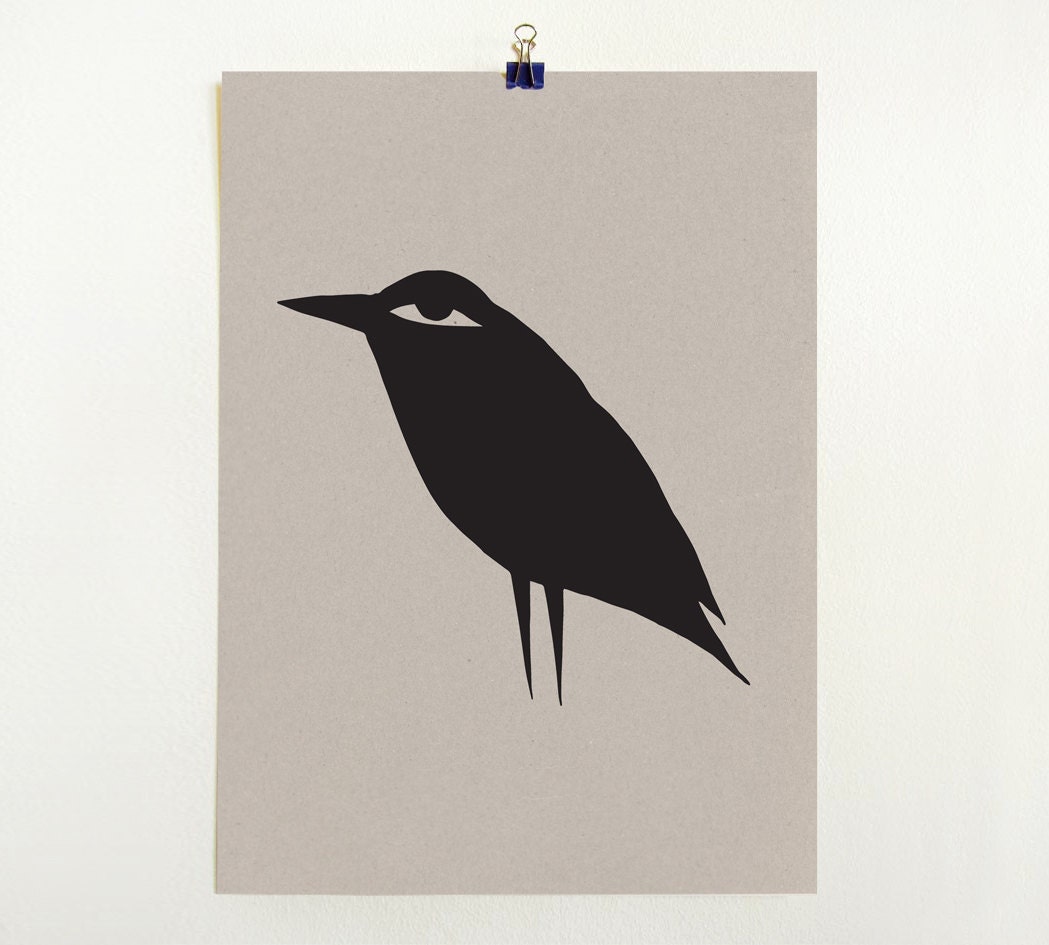 Crafty Crow // Medium Print