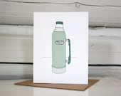 Stanley Thermos note card.