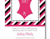 Printable Bachelorette Invitation
