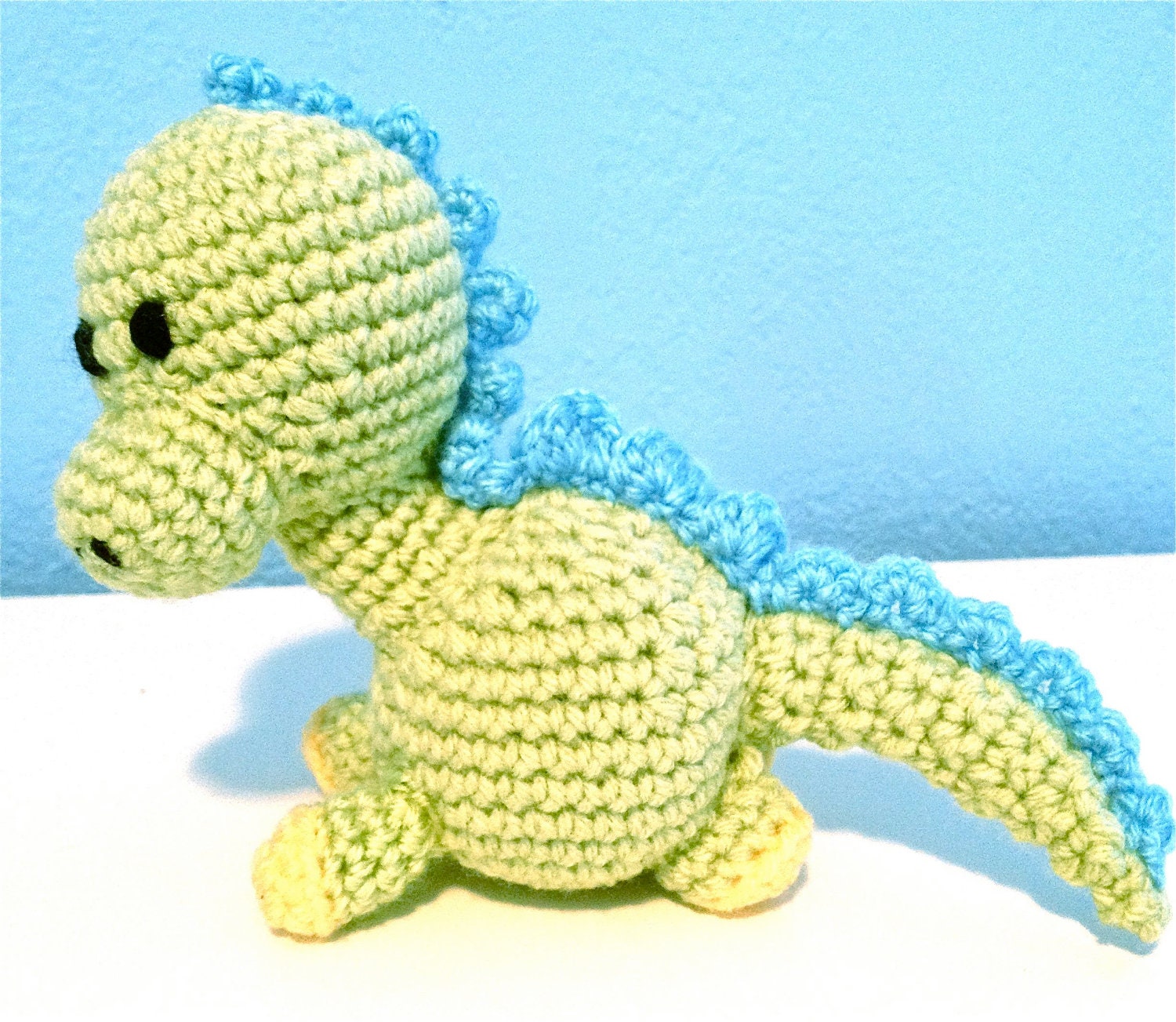 Baby Dinosaur Amigurumi Crochet Pattern- Instant PDF Download