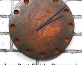 Industrial Age Wall Clock 10" diameter by Atlas signs and plaques