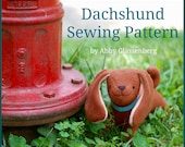 Dachshund Puppy - PDF Sewing Pattern With Step-by-Step Photos and Instructions