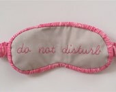 do not disturb sleep mask