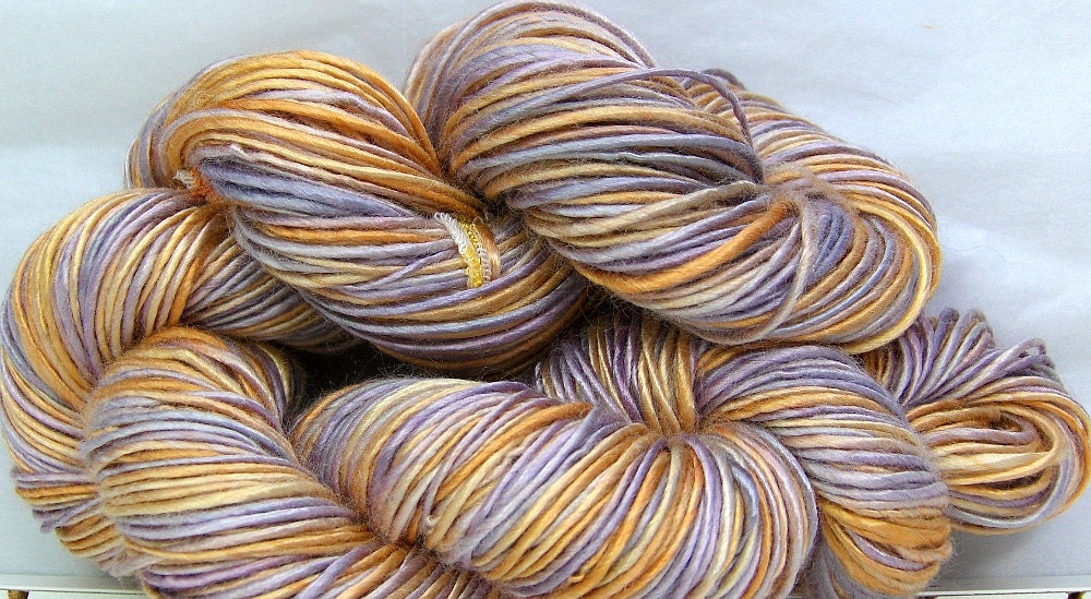 HandSpun Bamboo Yarn Lavender Dreams 204 yards