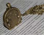 Hobbit Door Locket Necklace