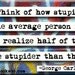 George Carlin Quote Magnet or Pocket Mirror (no.296)