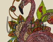 Royal flamingo - 8x10 print