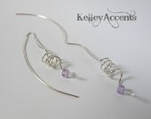 Spiral Long Earrings