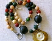 Nutty - rainforest nuts necklace