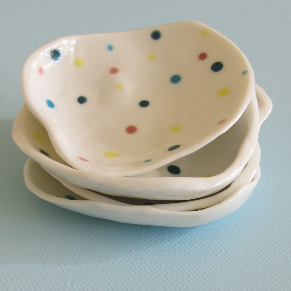 Confetti Small Porcelain Dish