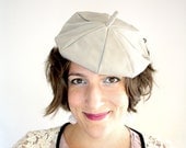 Spring Clearance - Dove Gray Ms. Molly Beret // Fall Fashion Hat, Fascinator, Beret.