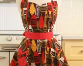 Retro Apron BBQ Condiments