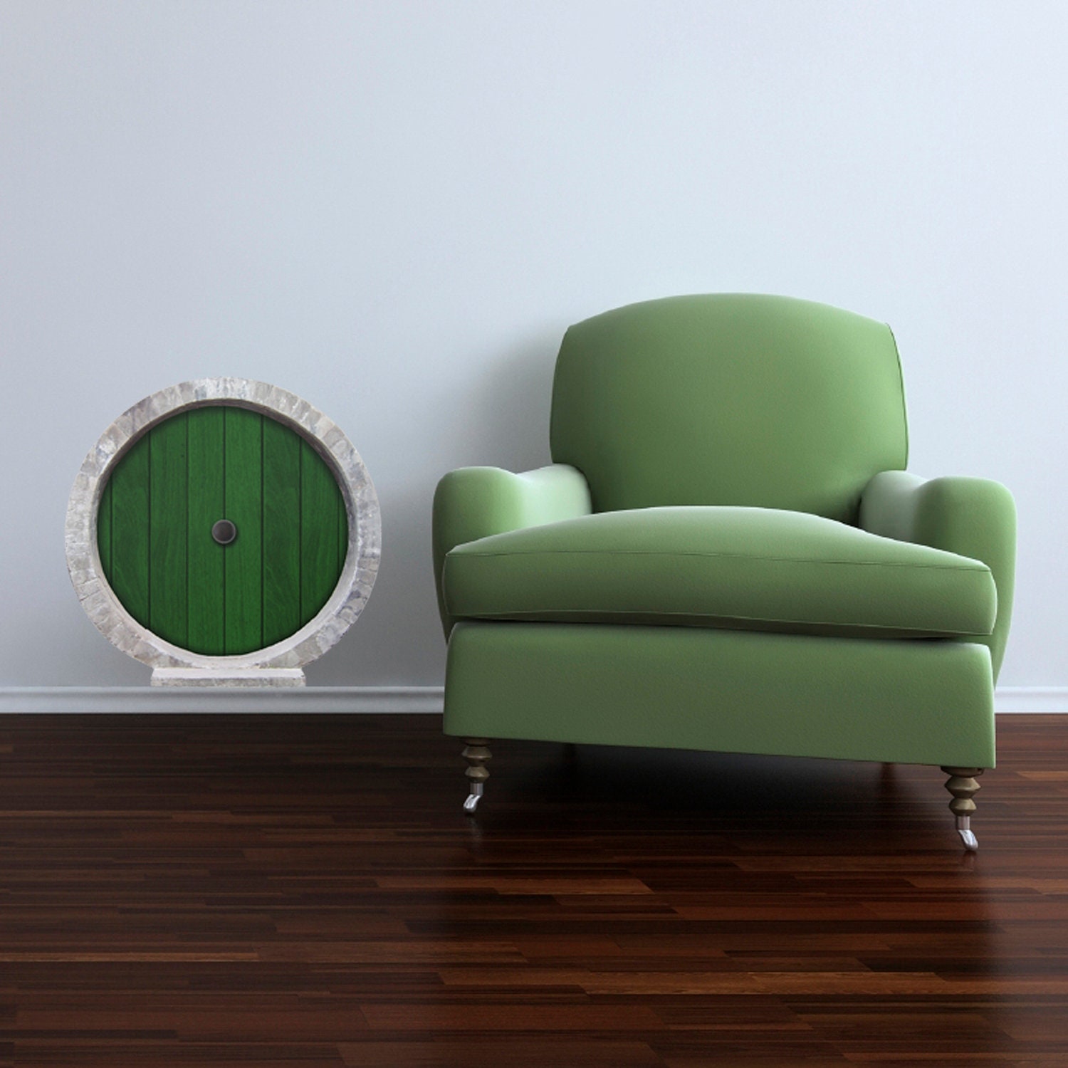A Proper Hobbit Door Wall Decal