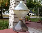 Vintage yard art.  Vintage Lawn Ware Eames Terrarium.  Large.  Space Age Mid Century Mod Bubble Dome.  Planter