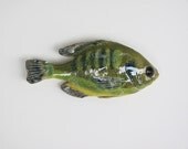 Ceramic art fish decorative sunfish wall hanging