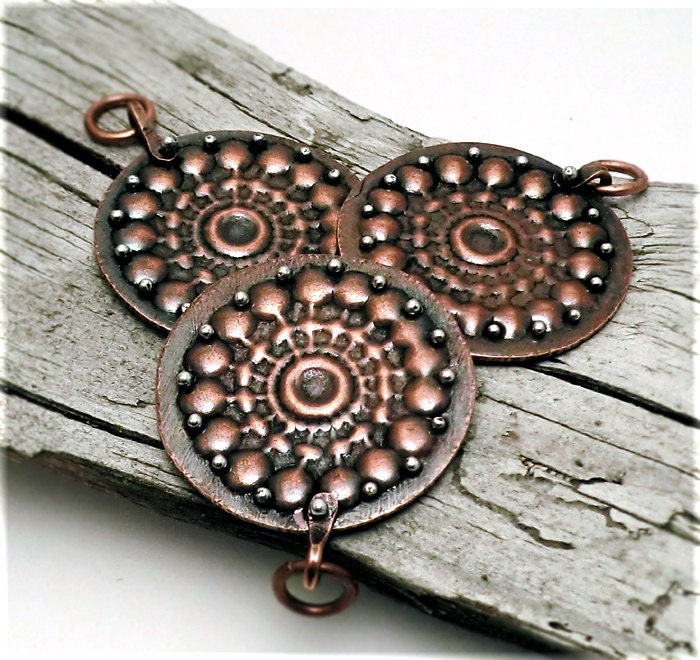Ch1242- radiance medallion charm - free shipping