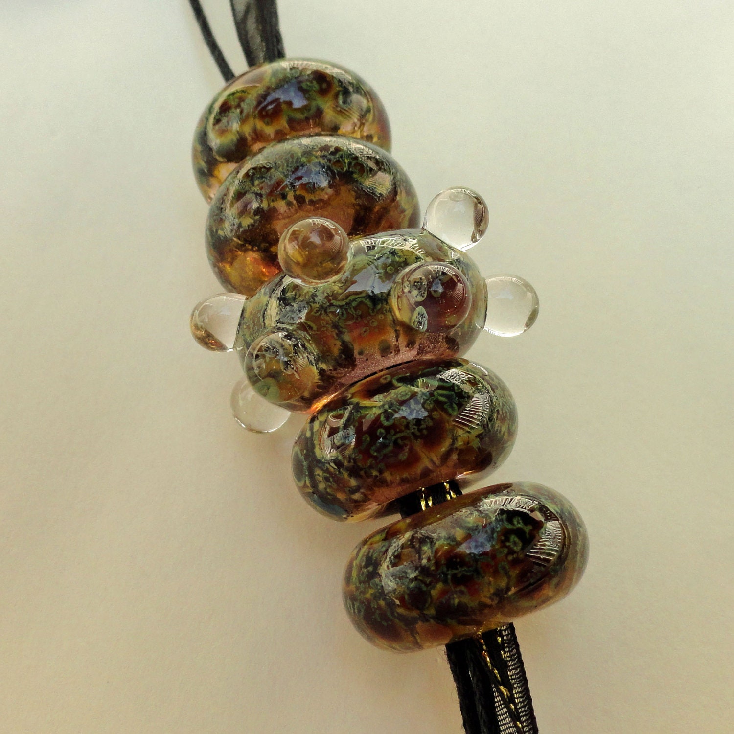 Lampwork Bead Set by Creative Pigpen