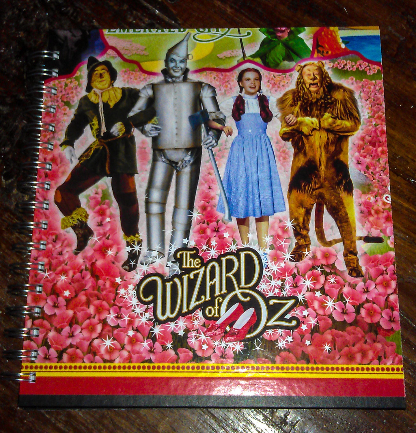 Wizard of Oz Recycled Journal