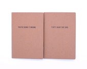 You're Doing it Wrong / That's What She Said Pocketbooks