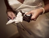 Wedding Garter Set with Monogram