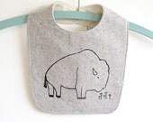 organic baby bib, baby bib, buffalo