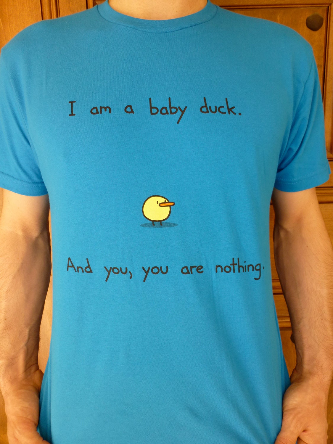 I am a Baby Duck Tshirt (available in mens and womens sizes)