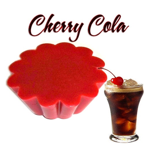 4 Cherry Cola Tarts Wickless Candle Melts Favorite Soda Fountain Drink Scent